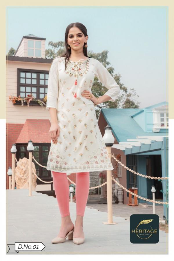 Heritage Kimaya 2 Exclusiver Kurtis Collection